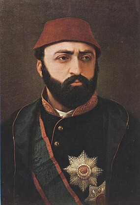 Sultan Abdülaziz ile Abraham Paşa